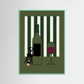 Mint Wood Wine Server