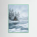 Mint Wood Winter Alpine Path