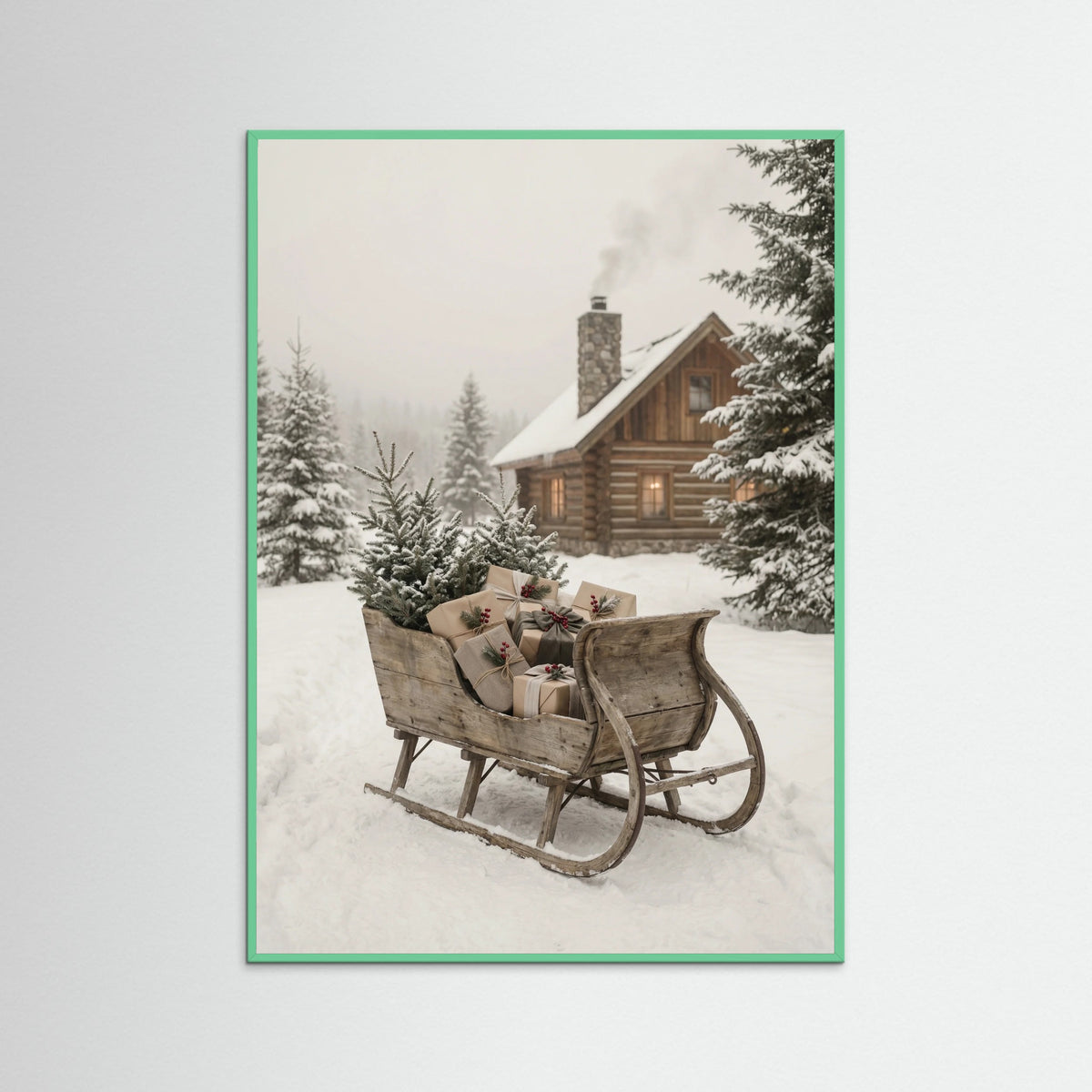 Mint Wood Winter Beetle Journey