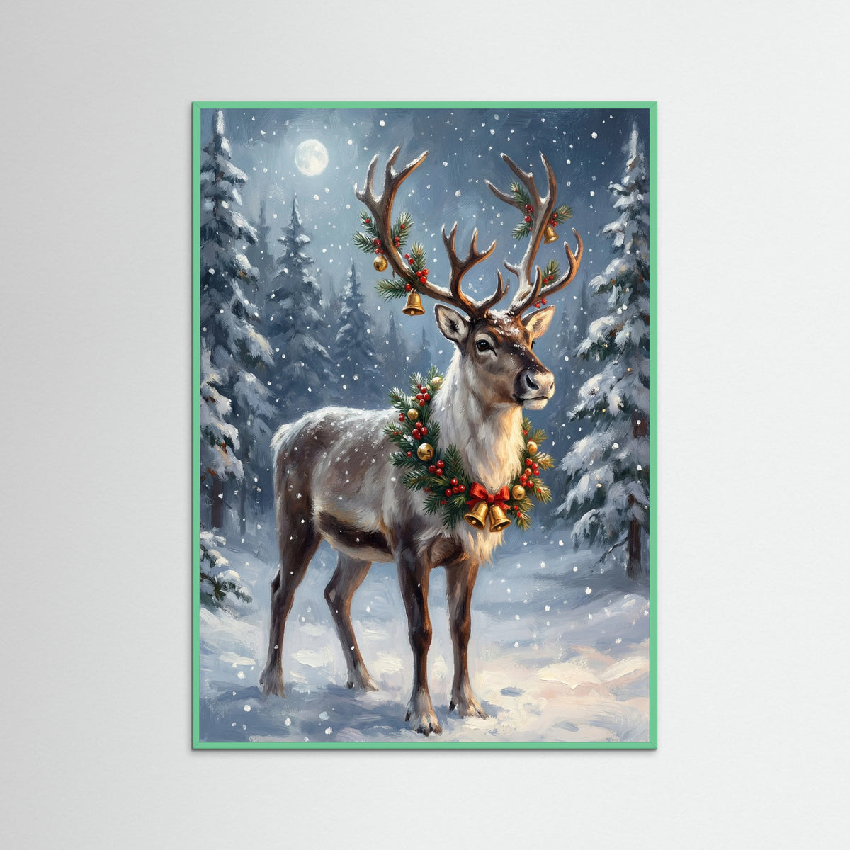 Mint Wood Winter Nutcracker