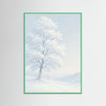 Mint Wood Winter Serenity