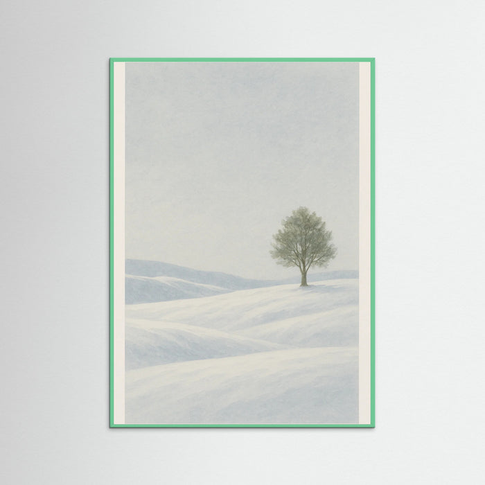 Mint Wood Winter Stillness
