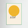 Mint Wood Workers Yellow Sphere