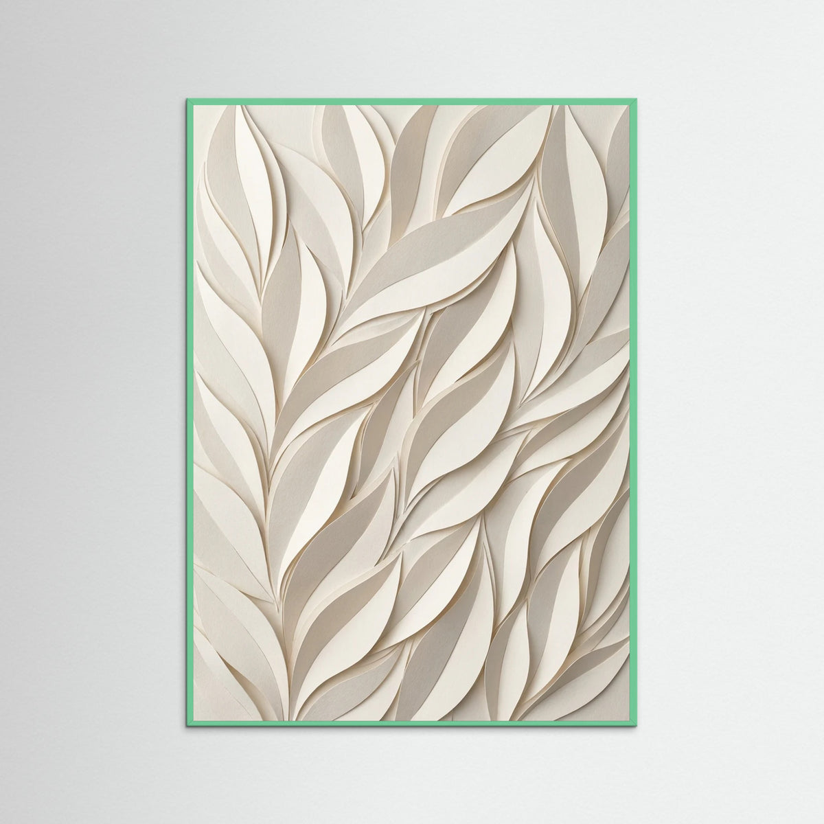 Mint Wood Woven Calm