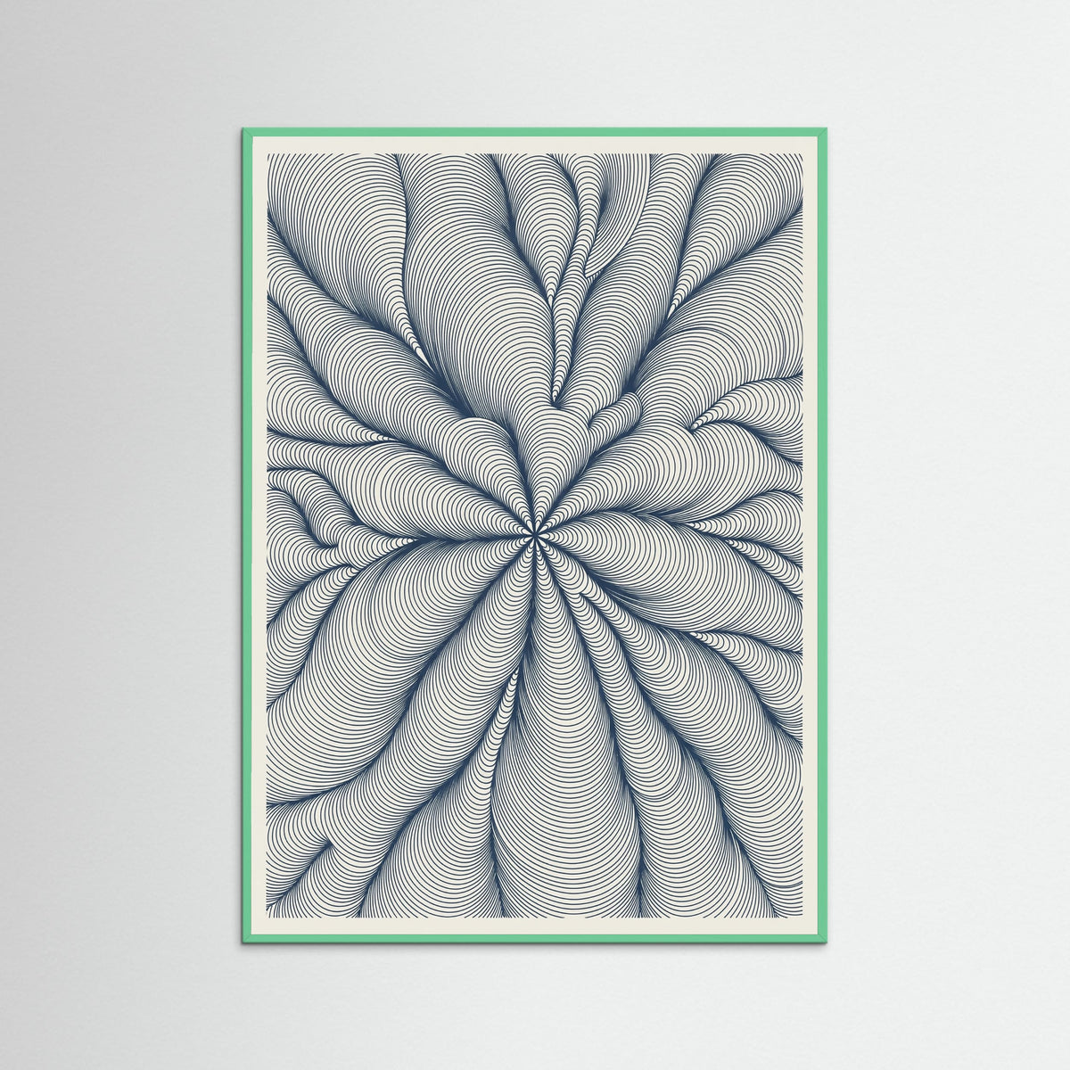 Mint Wood Woven Current