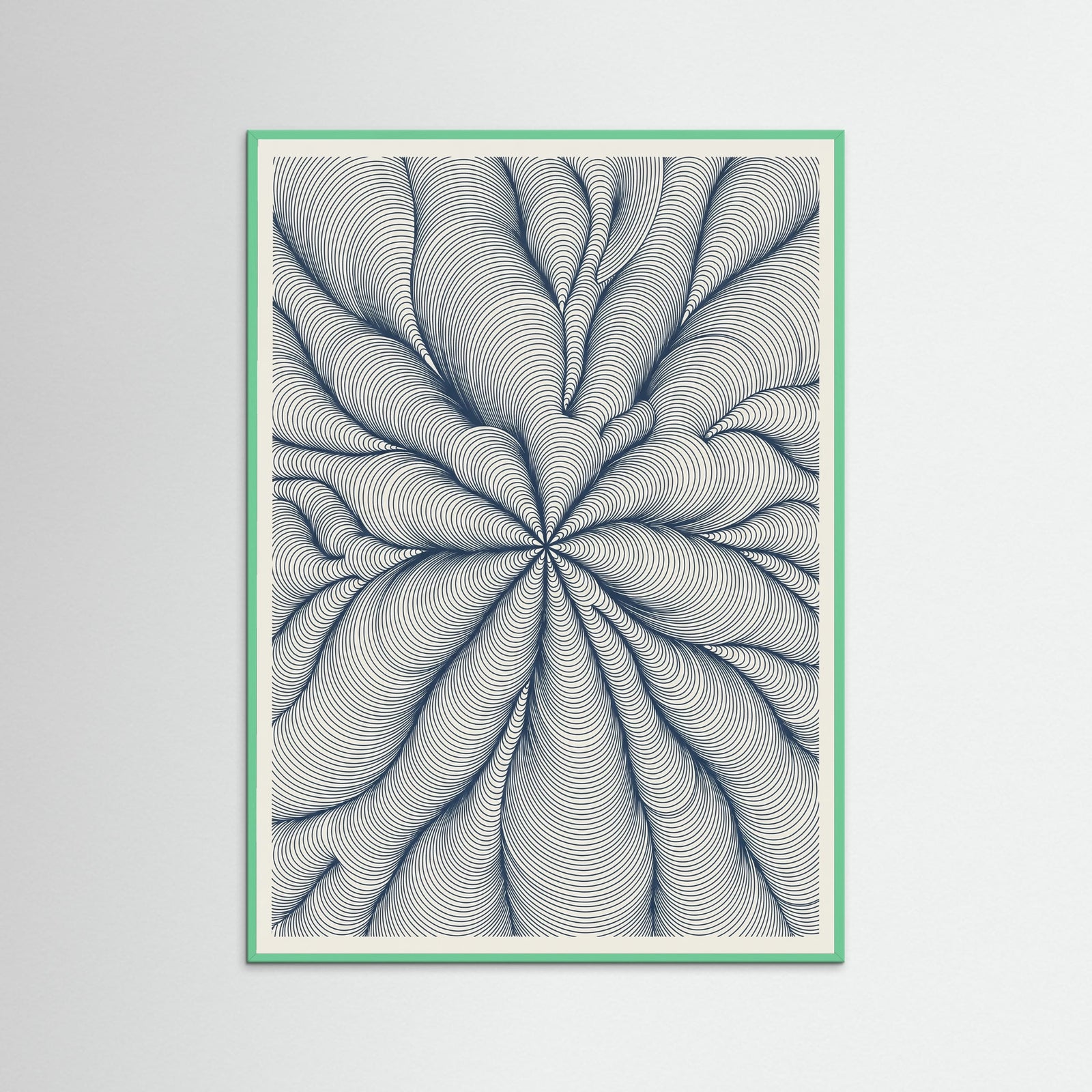 Mint Wood Woven Current