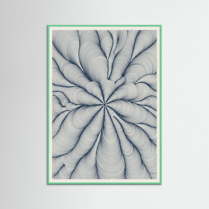 Mint Wood Woven Current