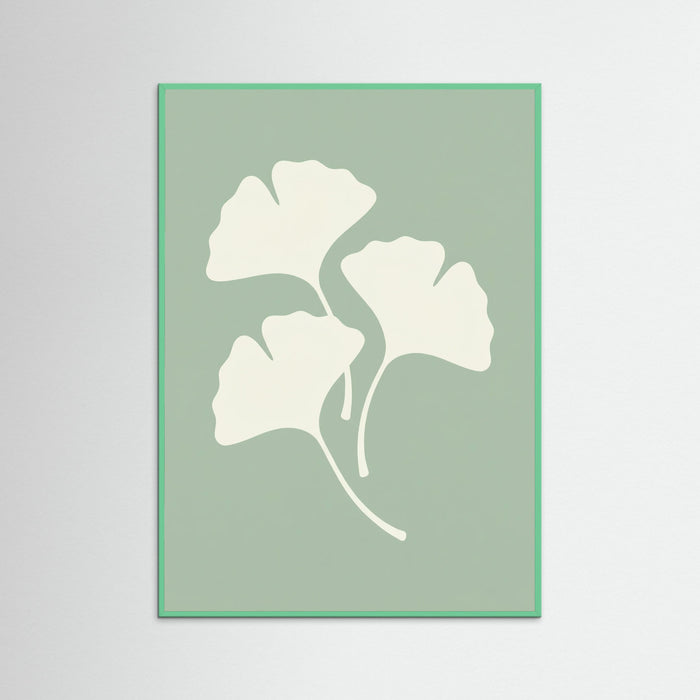 Mint Wood Woven Sage Foliage