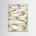 Mint Wood Woven Wings