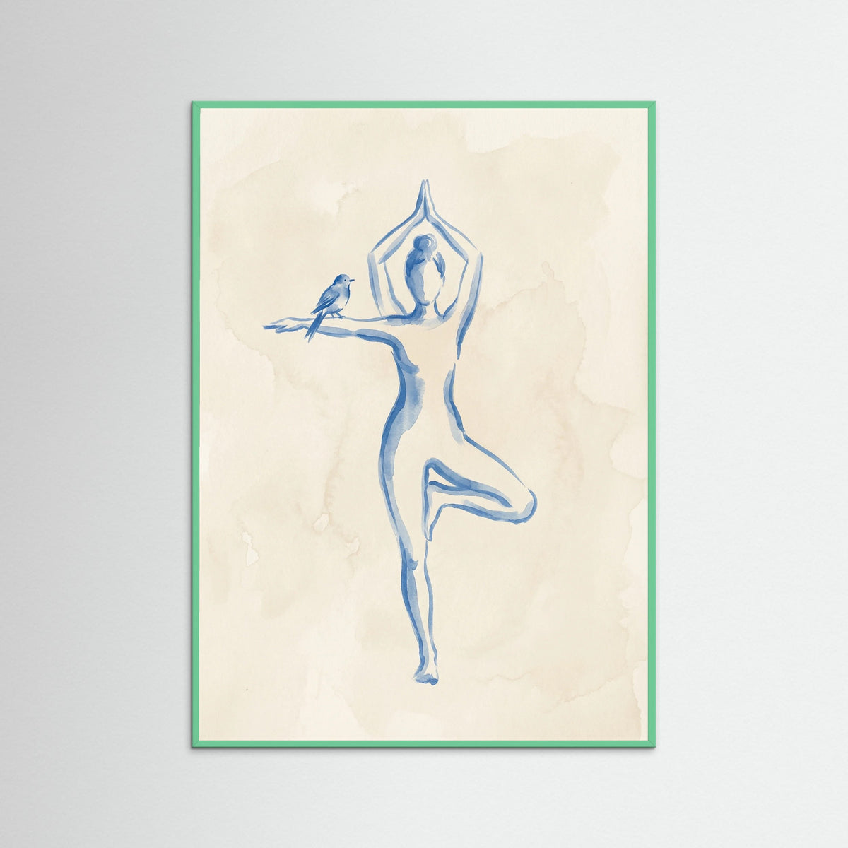 Mint Wood Yoga Companion