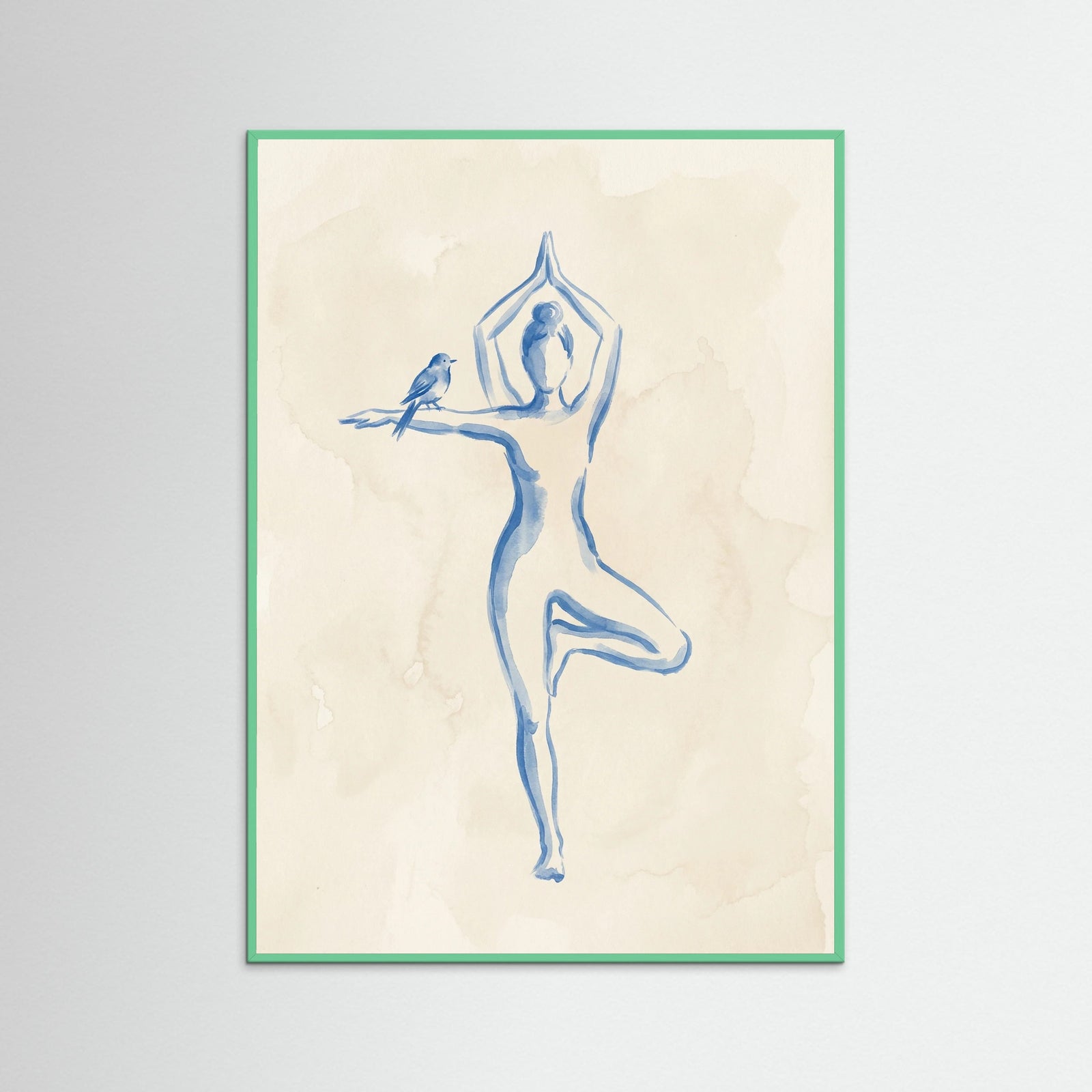 Mint Wood Yoga Companion