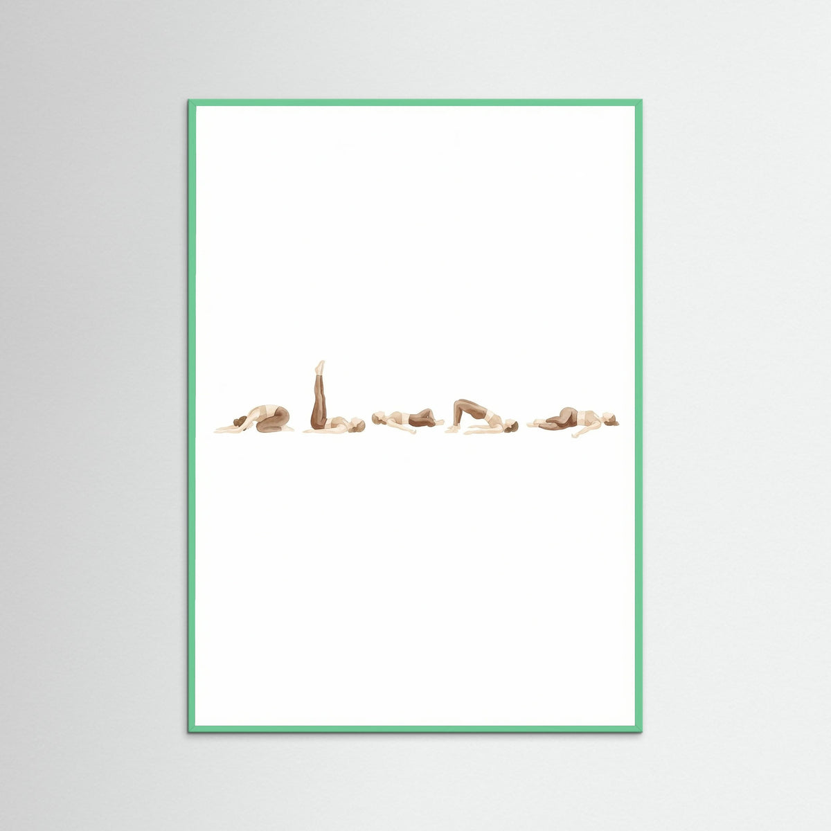 Mint Wood Yoga Flow Sequence