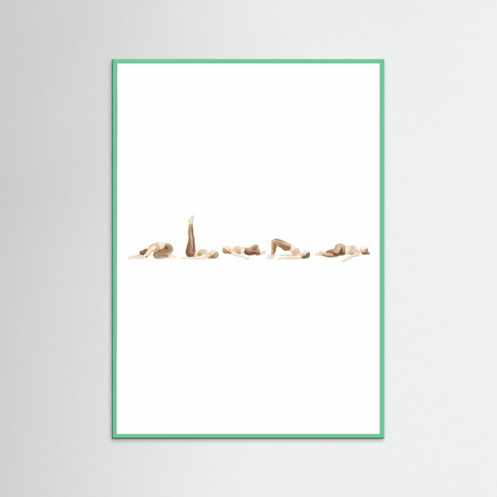 Mint Wood Yoga Flow Sequence