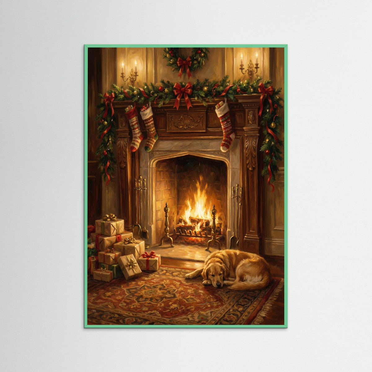 Mint Wood Yuletide Glow