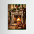 Mint Wood Yuletide Grandeur