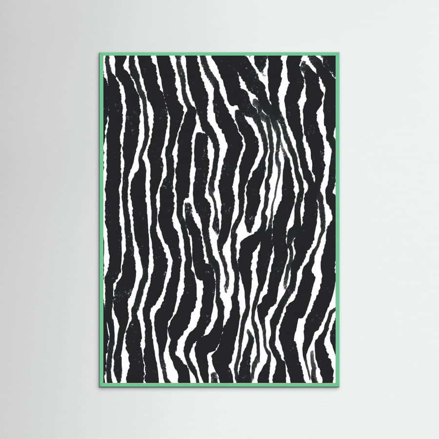 Zebra Pattern Poster – poster and art print