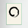 Mint Wood Zen Flow Circle