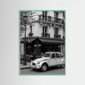 Mint Wood photo Parisian Cafe Scene