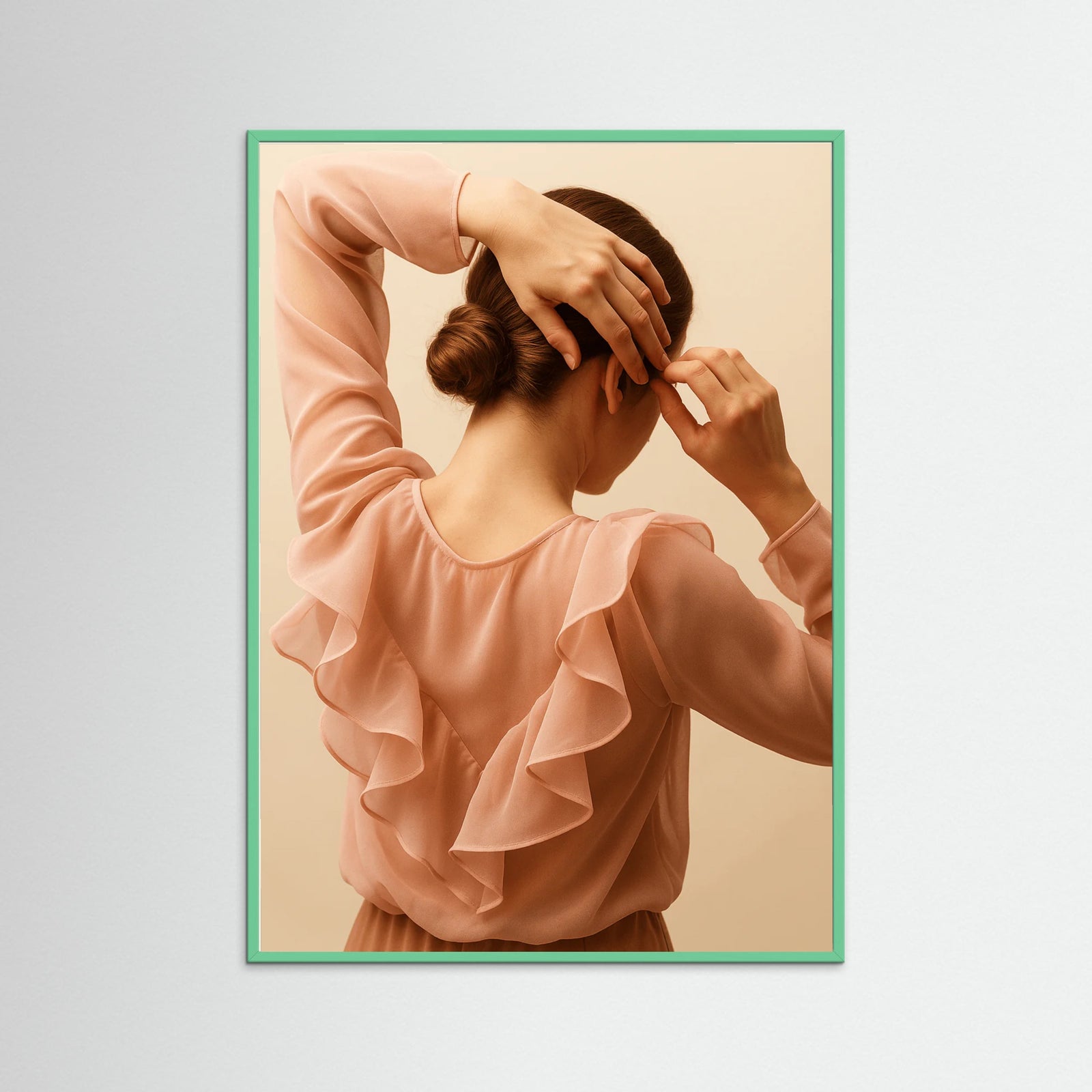 Mint Wood photo Pink Silhouette