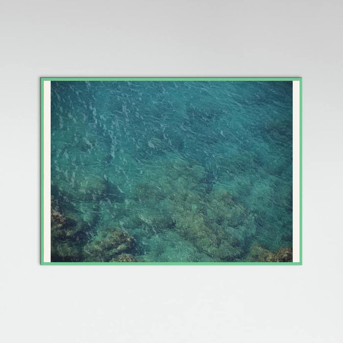 seascape and rocks Poster – plakat og kunsttryk