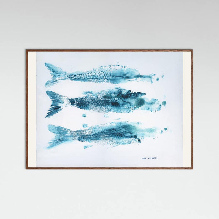 202 3xfish Poster – Poster und Kunstdruck