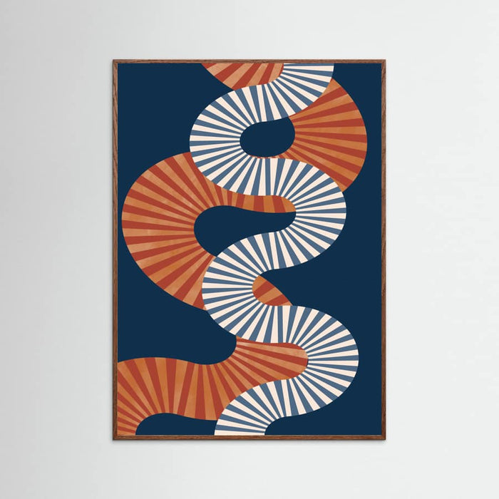 Póster 3x4 Aspectratiobluerust44 – póster e impresión artística