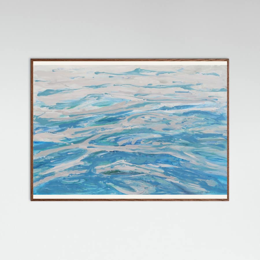 83. Water Patterns Poster – Poster und Kunstdruck