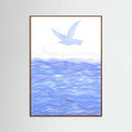 Above the Ocean Waves Poster – poster and art print