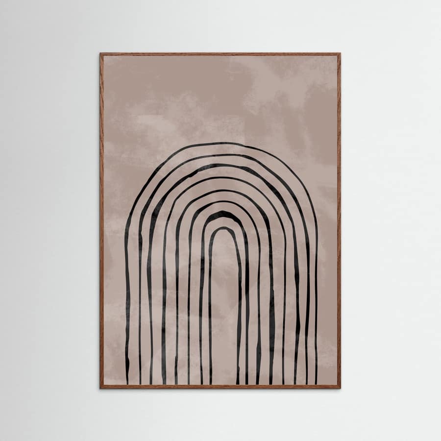 Abstract Arches Poster – plakat og kunsttryk