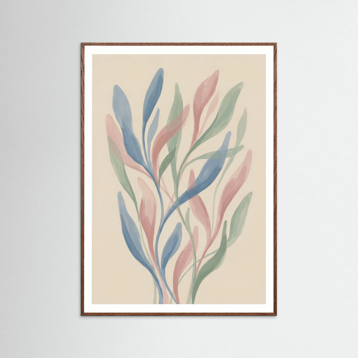 Oak Dark Abstract Botanicals