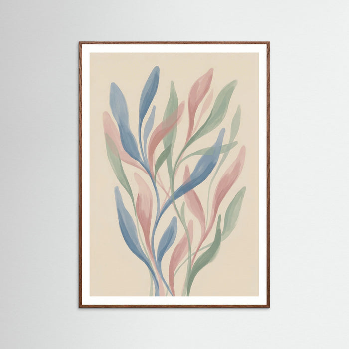 Oak Dark Abstract Botanicals