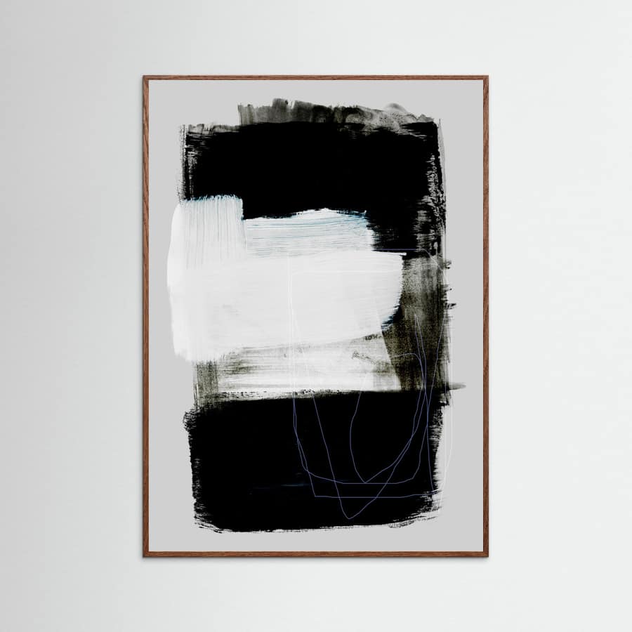 Abstract Brush Strokes 130 Poster – poster och konsttryck