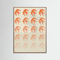Oak Dark Abstract Composition 1 Poster
