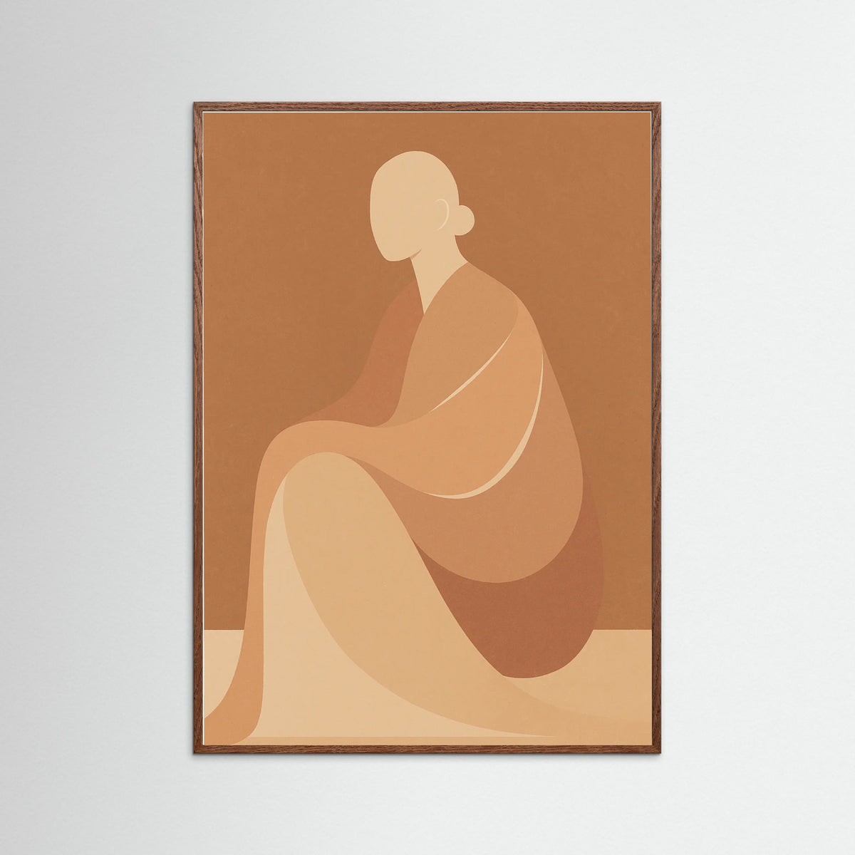 Oak Dark Abstract Essence