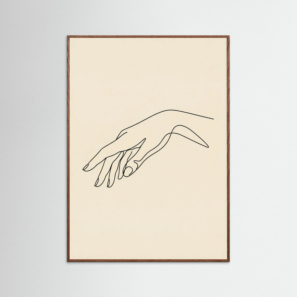 Oak Dark Abstract Female Form