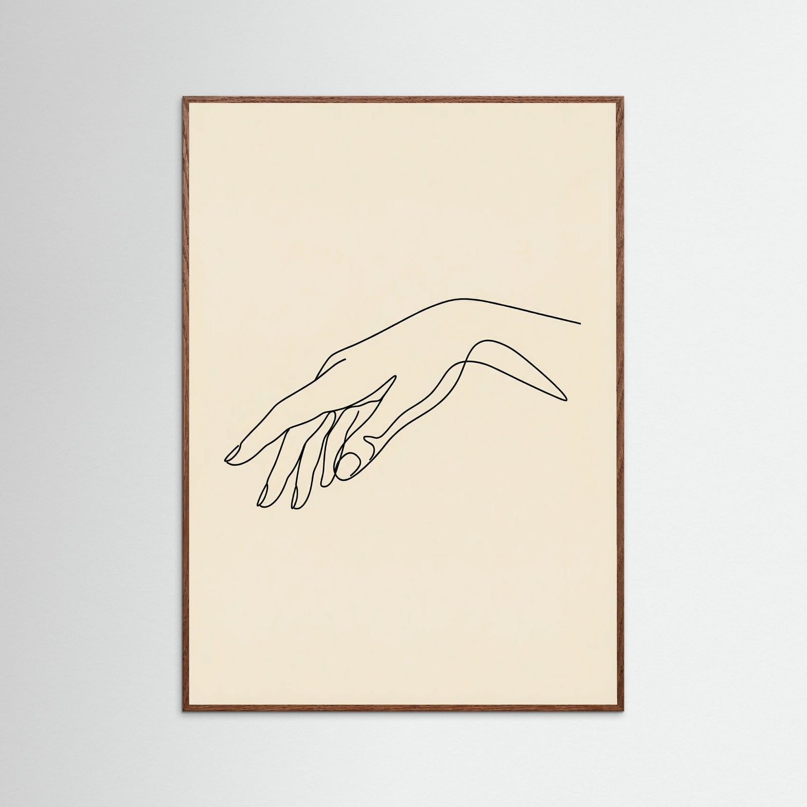 Oak Dark Abstract Female Form