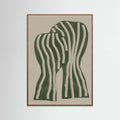 Abstract Kiss Poster – plakat og kunsttryk