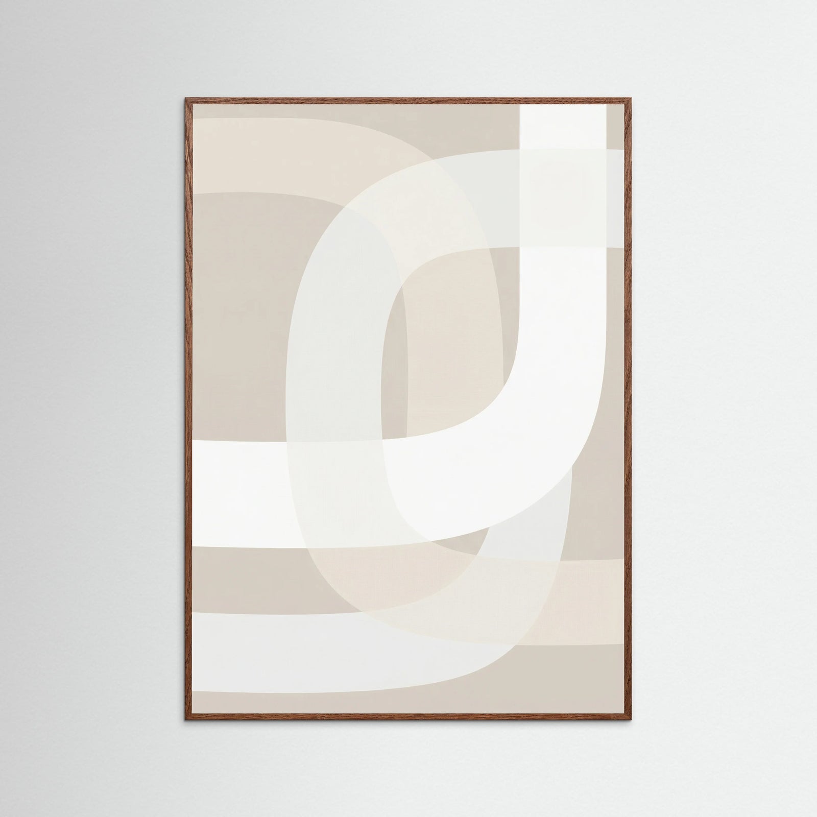 Oak Dark Abstract Labyrinth