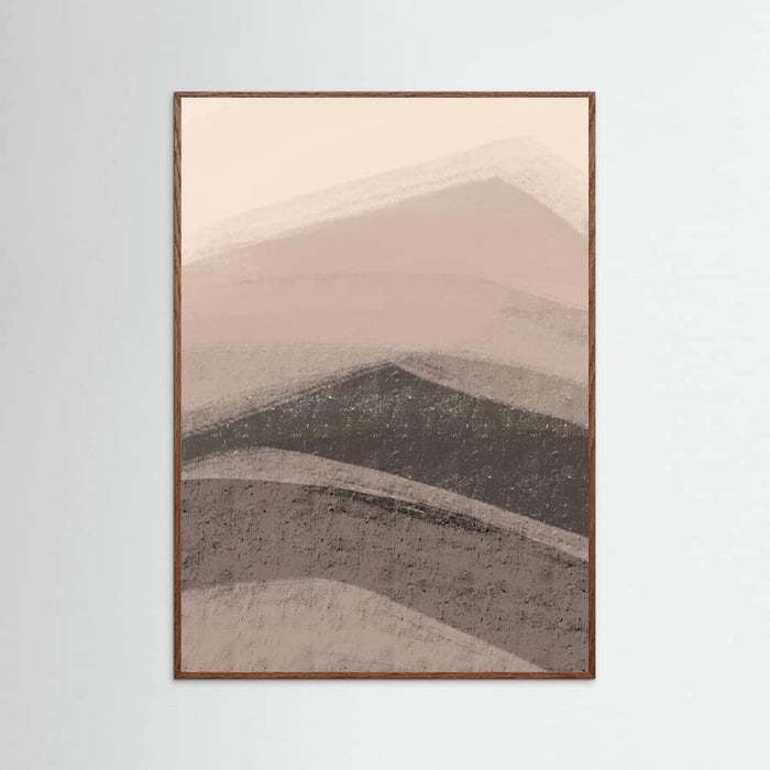 Póster Abstract Mountains – póster e impresión artística