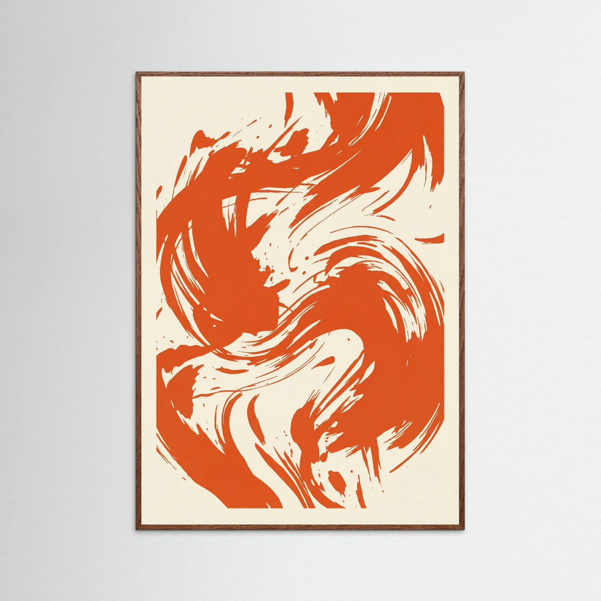 Oak Dark Abstract Poetic Form