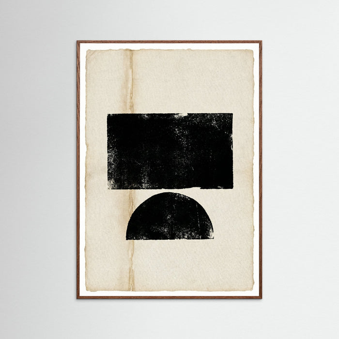 Oak Dark Abstract Profile