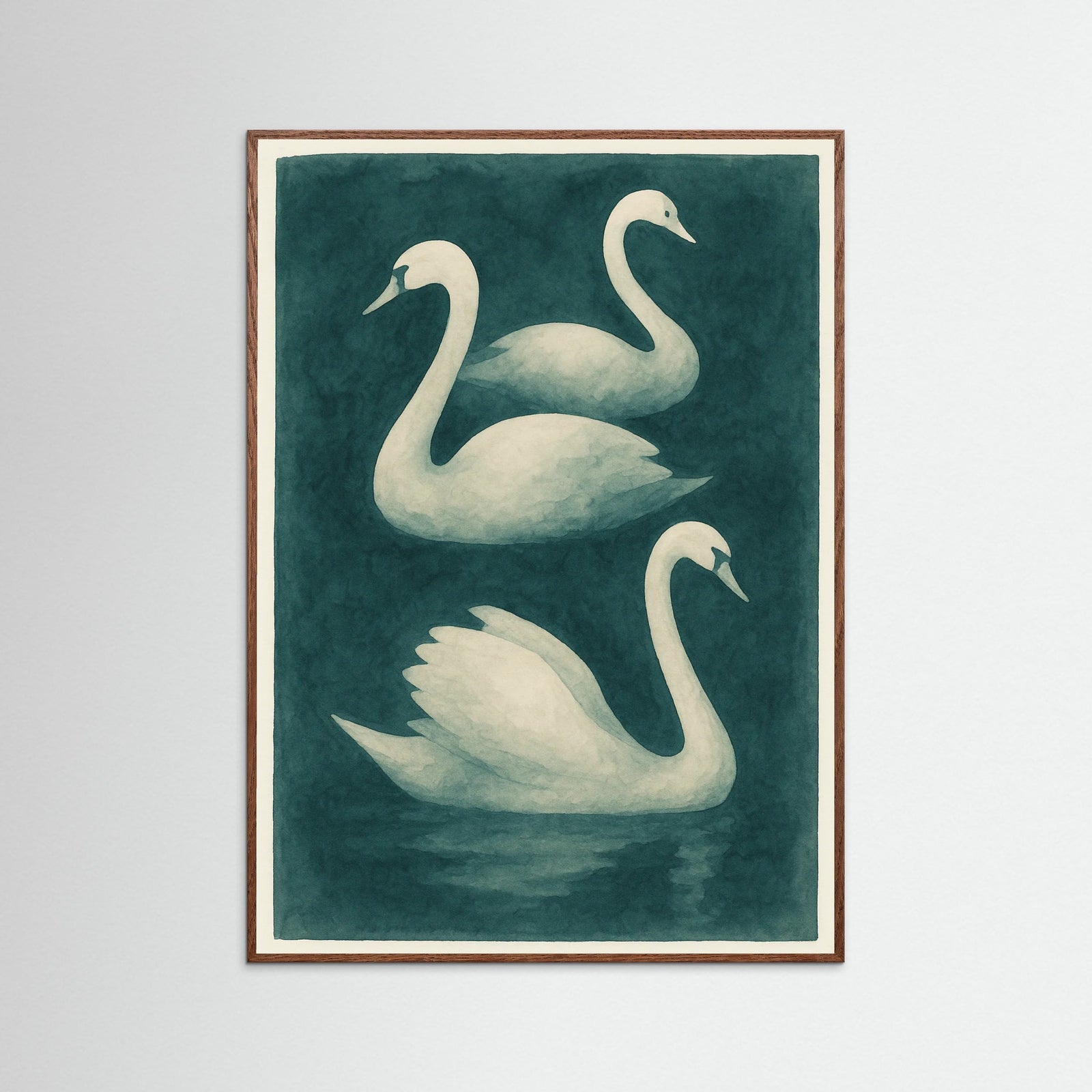 Oak Dark Abstract Shapes