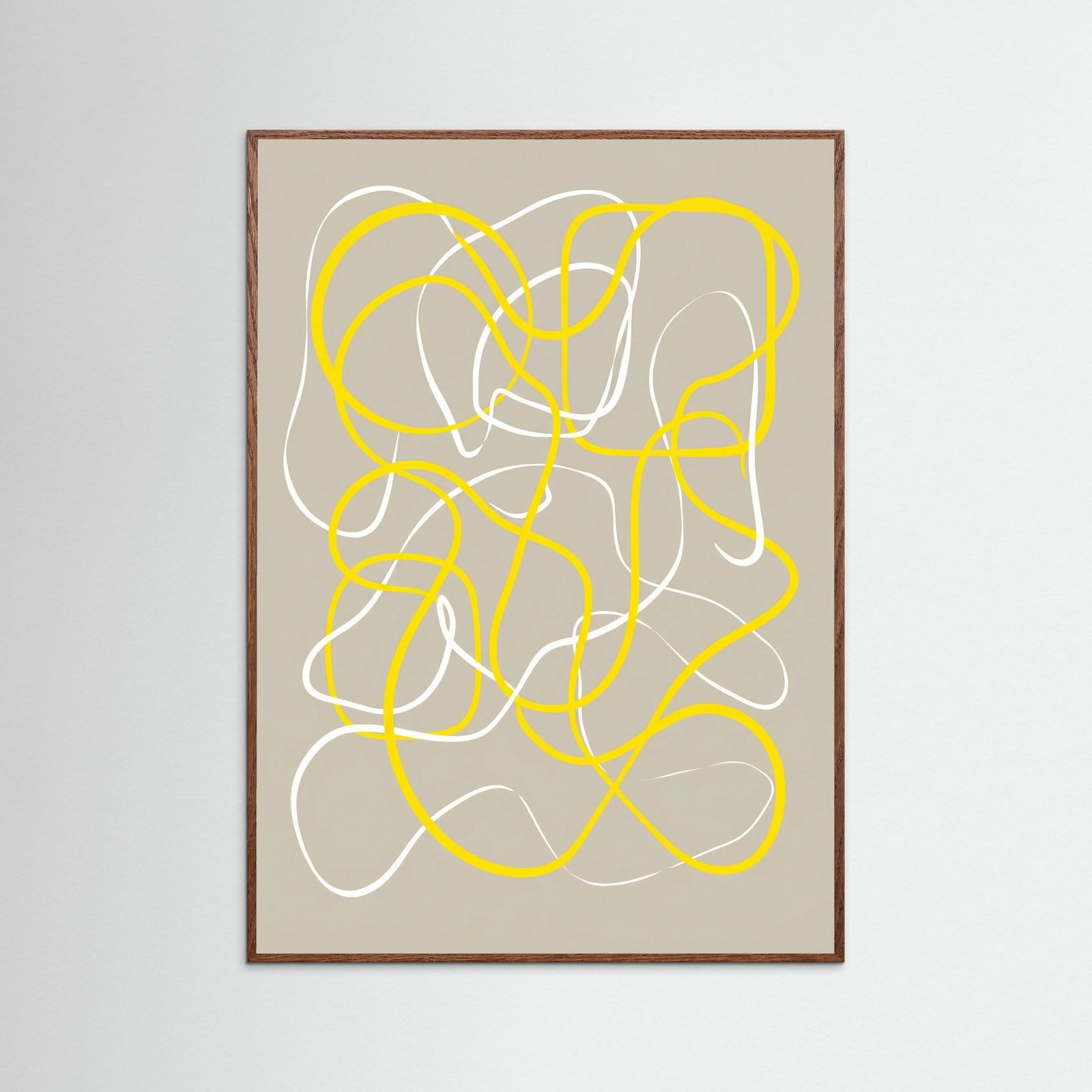 Oak Dark Abstract Tangent