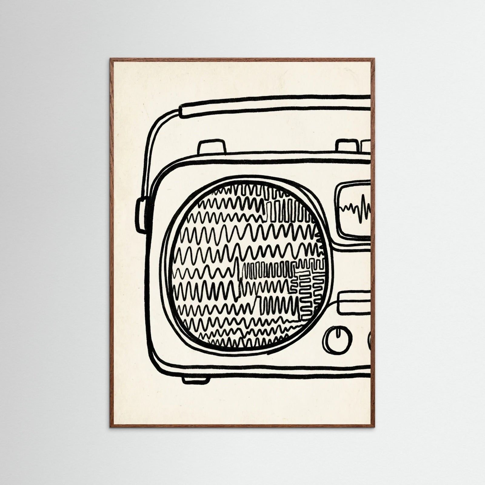 Oak Dark Abstract Urban Mind