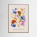 Oak Dark Abstraction Summer Collection Poster