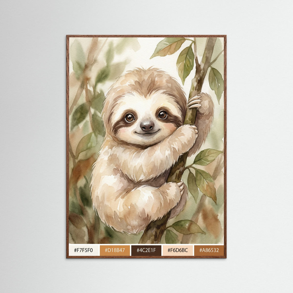 Oak Dark Adorable Tiger Cub