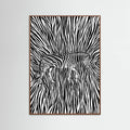 African Zebra striped camouflage -juliste – juliste ja taidepainatus