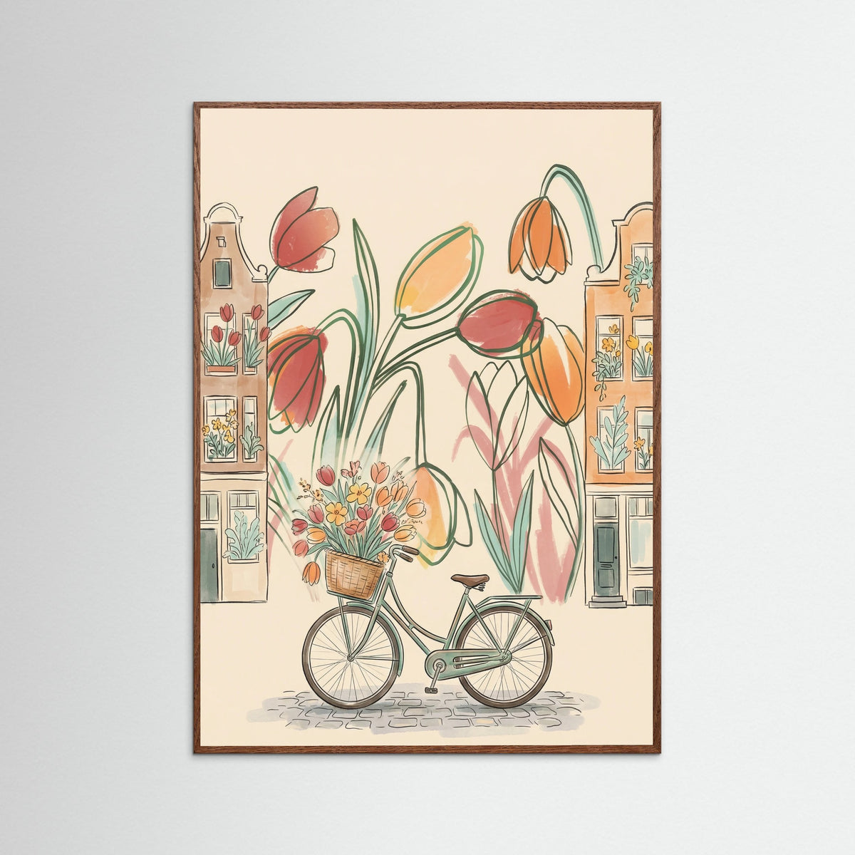 Oak Dark Amsterdam Blooms