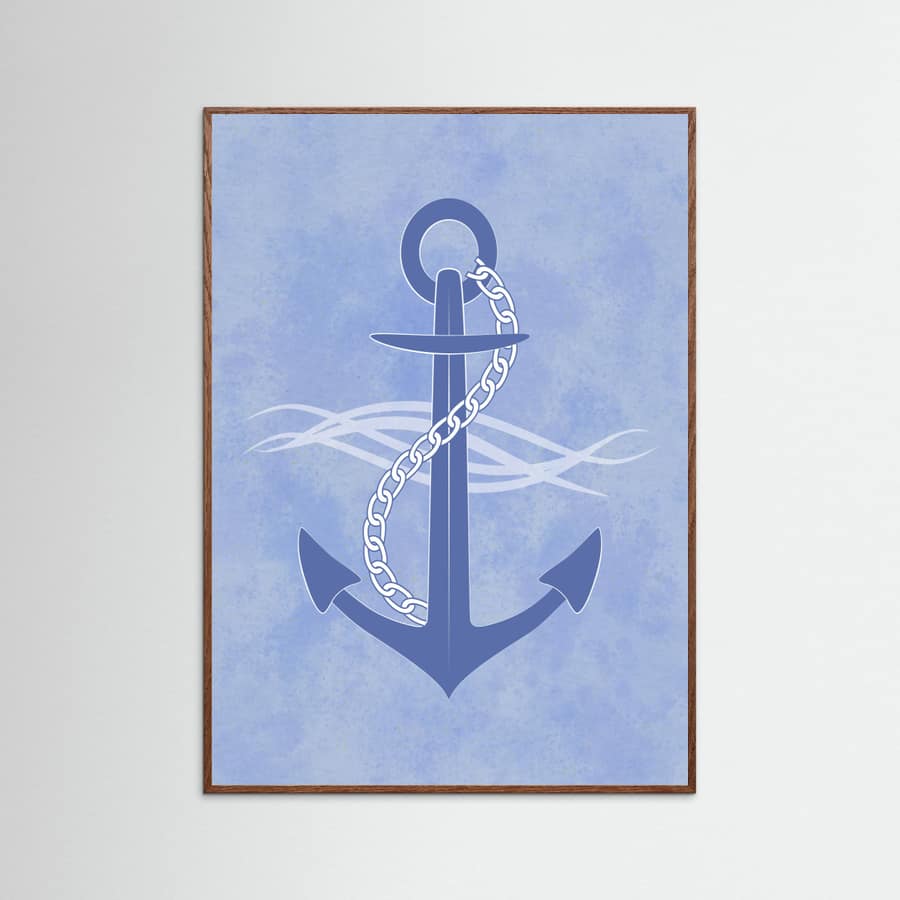 Anchor3 Poster – plakat og kunsttryk