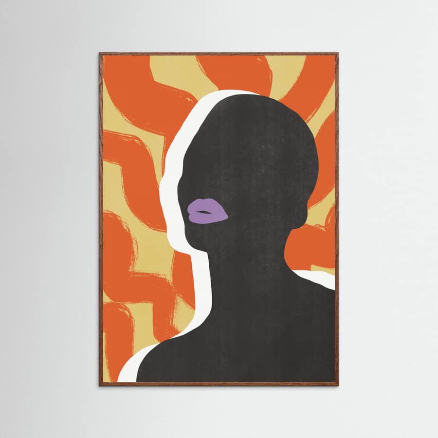 Anonymous Portrait In the Sun -juliste – juliste ja taidepainatus